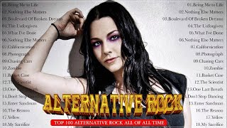 Evanescence,Metallica , Coldplay, Linkin park, AudioSlave, Nickelback - Top Alternative Rock 2000s