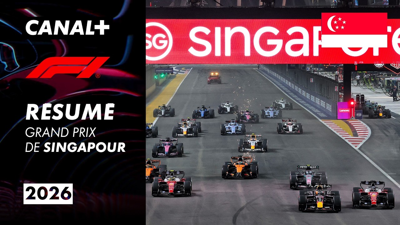 Le résumé du Grand Prix de Singapour - F1