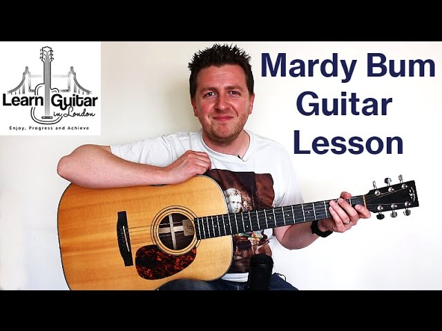 Mardy Bum - Guitar Lesson - Arctic Monkeys - Chords + Rhythm