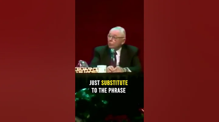 Charlie Munger: 'Every time you hear EBITDA substitute it with 'bull*** earnings'' #shorts