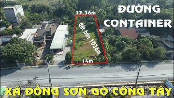➀➄➀➁ 1136m đất mặt tiền đường container có 300m thổ cư tại xã Đồng Thạnh Gò Công Tây về SG 65km