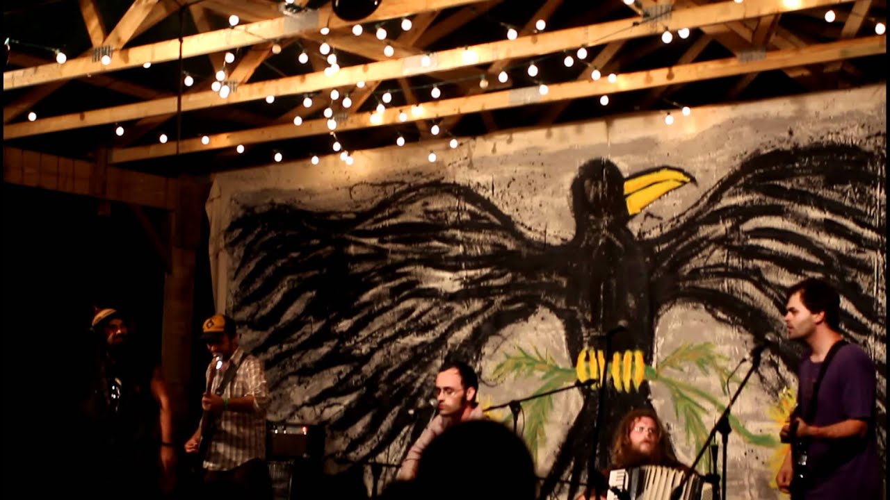 mewithoutyou sings 'Take a Load off Fanny'/The Weight YouTube