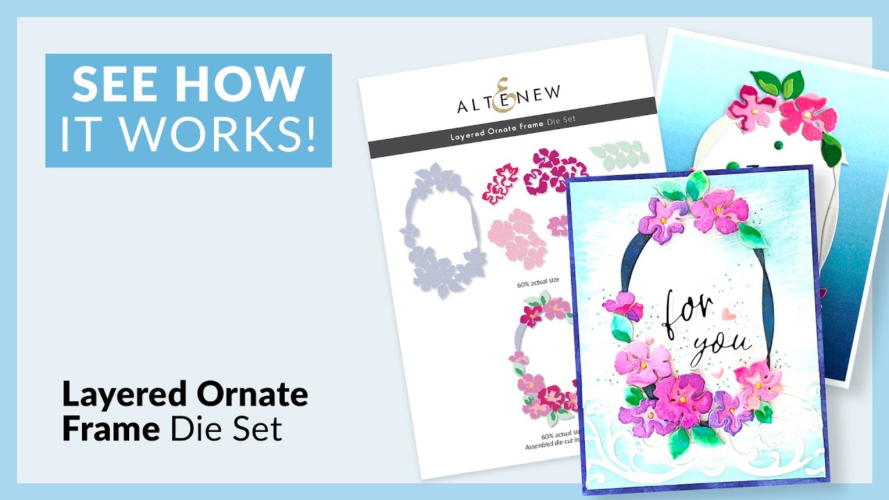 Layered Ornate Frame Die Set