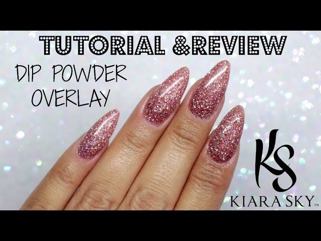 😱How to Use Loose Glitter with Dip Powder!🚨Did you know you can mix in  @kiaraskynails glitter to #DipPowder to create millions of glittery  looks?!🤩, By Kiara Sky Professional Nails