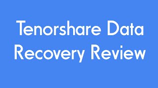 Tenorshare iPhone Data Recovery Review + GIVEAWAY!