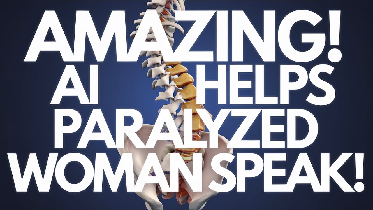 After 18 Years of Silence, AI Helps a Paralyzed Woman Speak Again 🗣️✨
