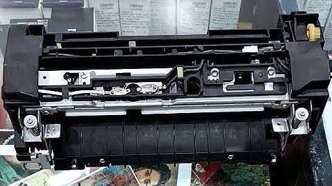 Kyocera M2040 Fujar Teflon film pad change replace Error code C6600 C6000 #Kyocera #service