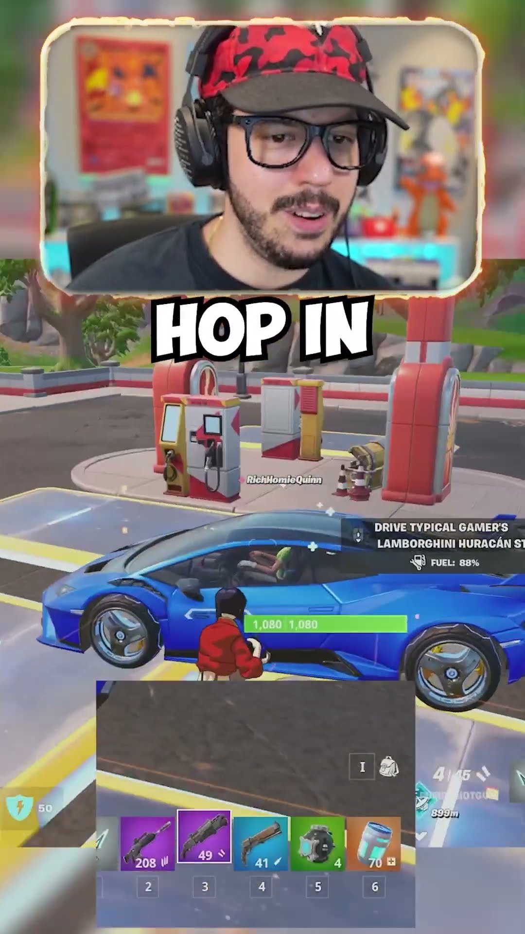 How to INSTANTLY Refuel in Fortnite