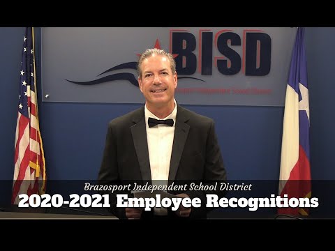 Brazosport ISD Employee Recognition 2020-2021