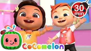 Tap Dancing Song for Babies! 🎵   More CoComelon Nursery Rhymes 🍉 | Healthy Habits and Routines