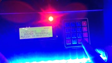 Smart Home Security System - arduino mega