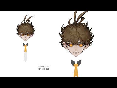 Vtuber GhostyGel Procreate 30 min ver. | theCecile