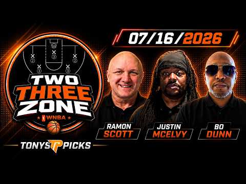 TWO-THREE ZONE | WNBA Picks, Thursday 7/16/26