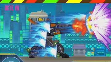 Lắp ráp robot Khủng long Máy xúc đất chiến đấu - Robot Excavator 2