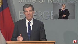 Gov. Cooper enacts statewide curfew on alcohol sales at restaurants
