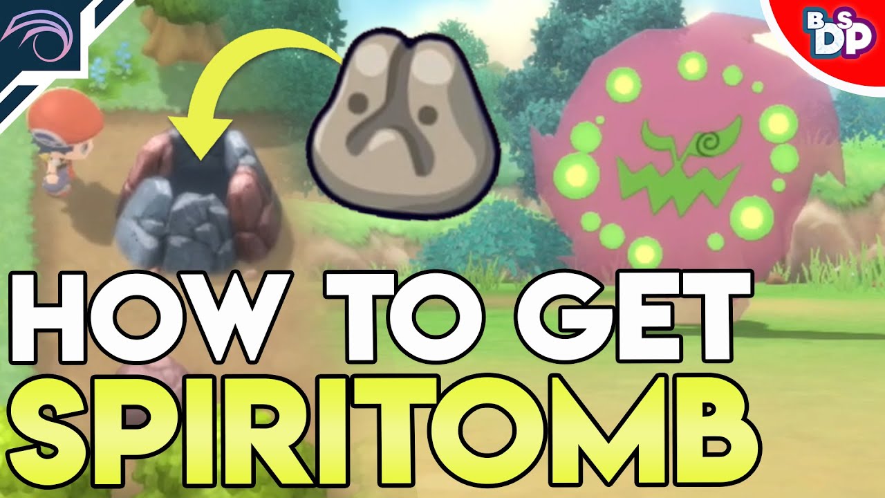 Spiritomb Pokemon BDSP - How to Get Spiritomb