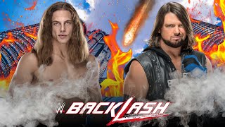 WWE SmackDown Intercontinental Championship Title Match - A.J. Styles Vs Matt Riddle (4K 60fps UHD)