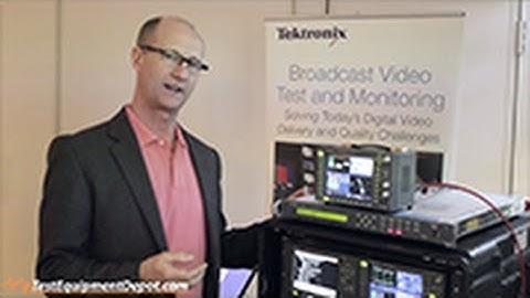 Tektronix WFM5250 Walkthrough