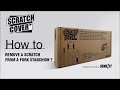 How to remove a scratch on a fork stanchion with scratch cover kit updated