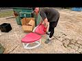 Dumpster Diving - Furniture, Yoga Mats, and Crafting Supplies!