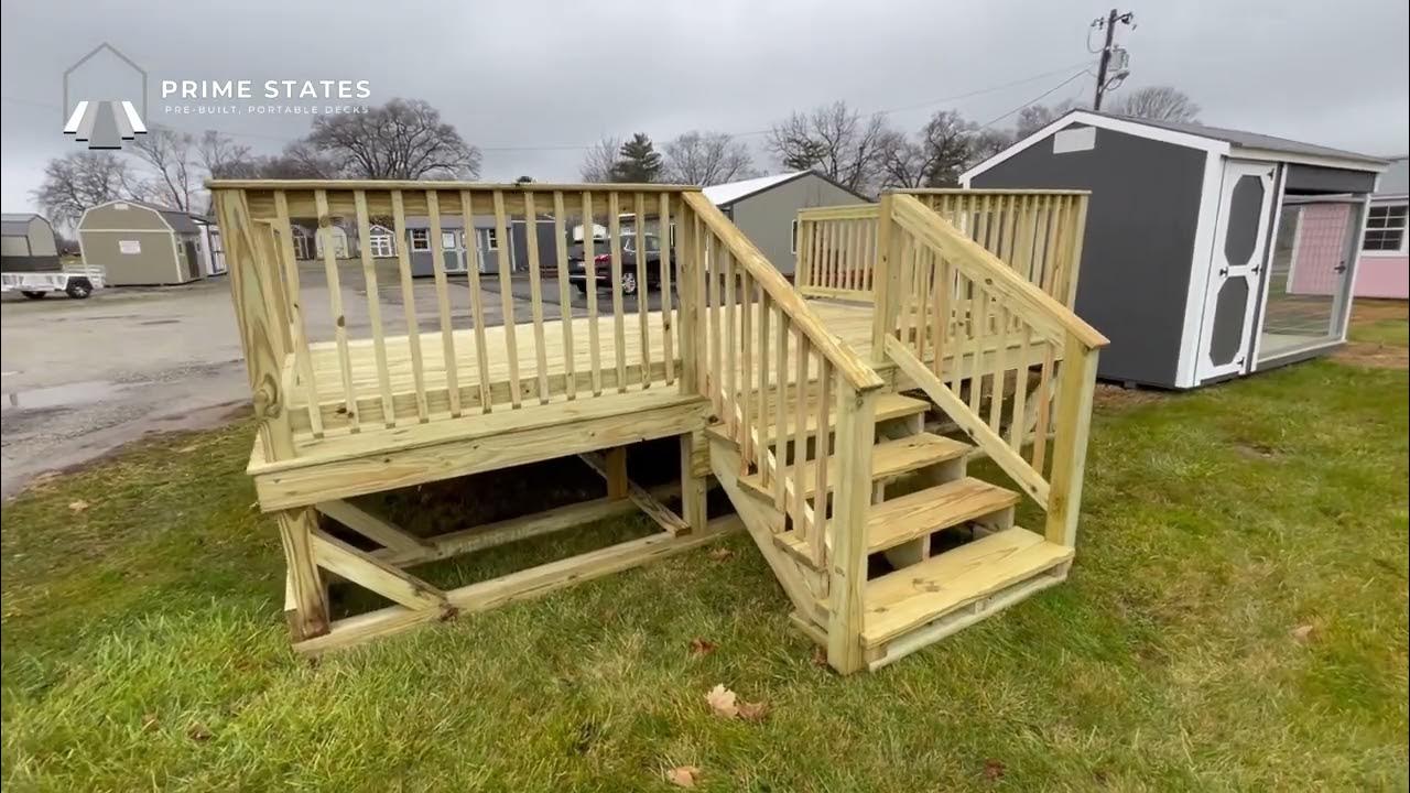 Prime States Decks website video elevated deck YouTube