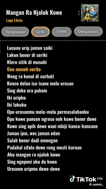 lirik dj iki uripku iki laku ku tolong #dj jawa