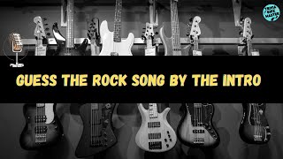 Guess the ROCK SONG by the INTRO 🎸🎤 | Trivia/Quiz/Challenge