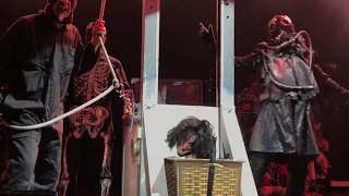 Alice Cooper 'Killer/I Love The Dead' front row guillotine 6-21-17