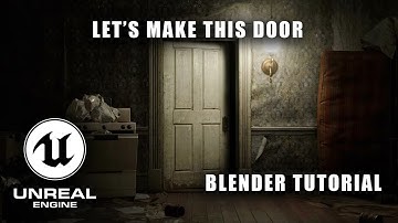 Create a Resident Evil 7 Style Door in Blender | 3D Modeling Tutorial