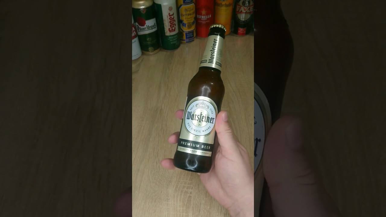 Пиво Варштайнер / Warsteiner #ukraine #warsteiner #beerfriday