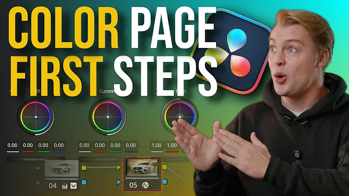 First time in the Color page of DaVinci Resolve? Tutorial for beginners