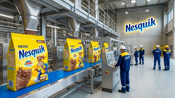 Inside The Chocolatemilk Factory – From Farm To Nesquik (Full Process)