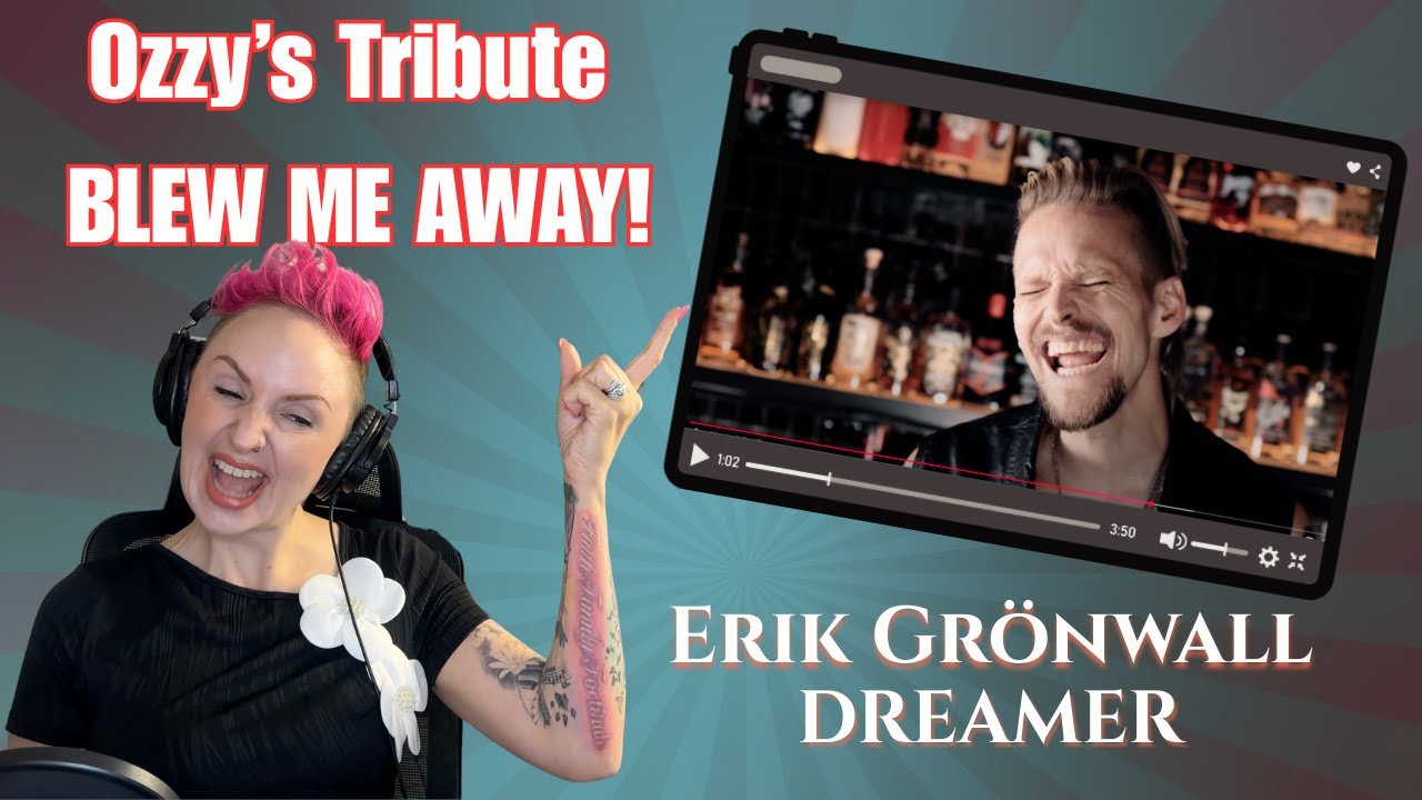 First Time Hearing Erik Grönwall’s Dreamer! Ozzy Tribute Stuns Me!