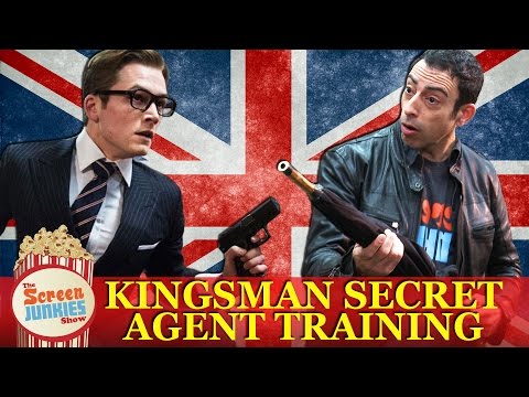 Kingsman Secret Agent Training - Screen Junkies in London!