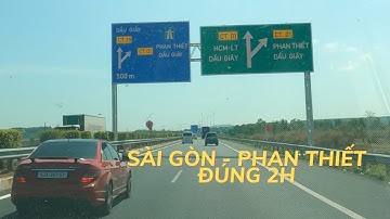 Lễ Chạy thử tuyến cao tốc Phan Thiết Dầu Giây . Sài Gòn - Phan Thiết chỉ 2 tiếng hơn