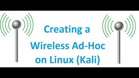 Wireless Ad-Hoc Network using Edimax 2.4Ghz on Linux (Kali)