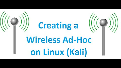 Wireless Ad-Hoc Network using Edimax 2.4Ghz on Linux (Kali)