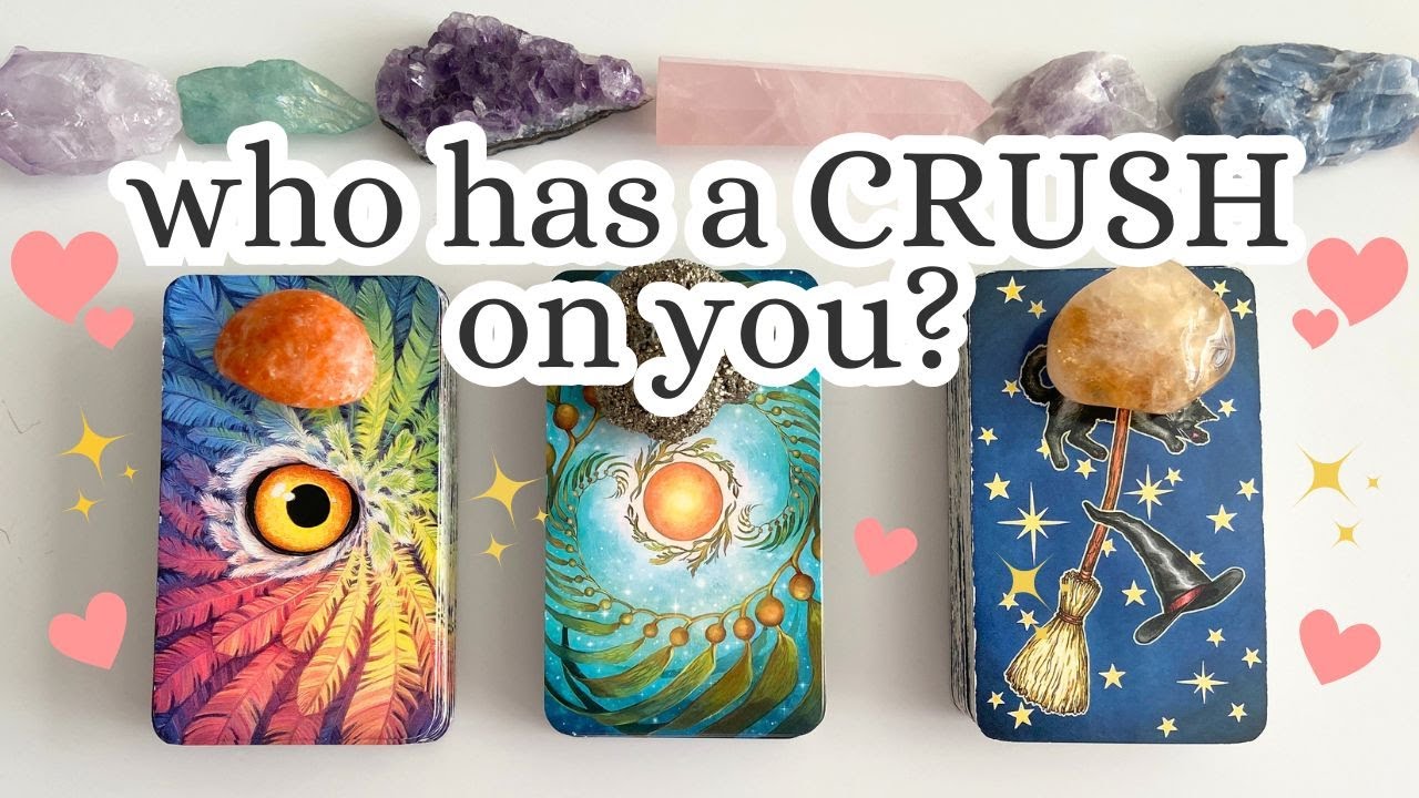 😍 Who has a CRUSH ON YOU?!? 💐👑💘 Pick-a-card tarot reading #love #romance #relationships #soulmate
