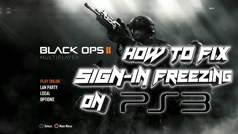 How to Fix Bo2 Freezing and Multiplayer Sign-in Issues | Black Ops 2