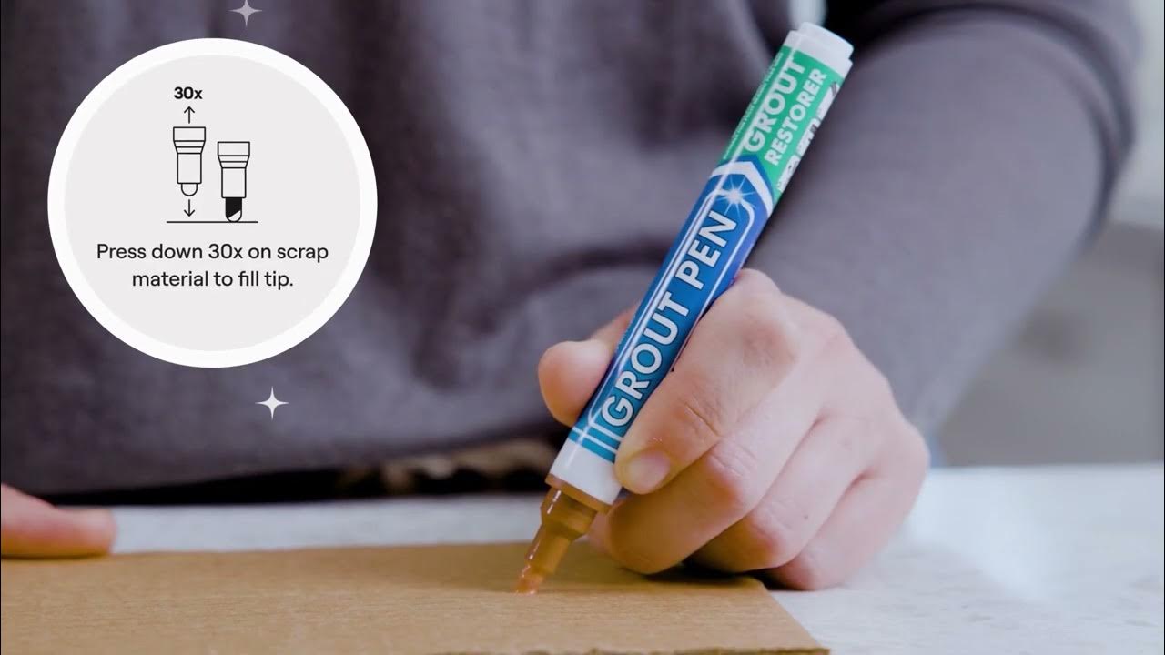 Grout Pen Tile Grout Paint Marker Waterproof Tile Grout Paint Pen