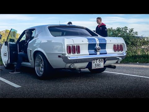 1969 Ford Mustang with crazy exhaust sound!!!