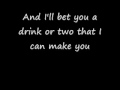 Brad Paisley-"Alcohol"-Lyrics