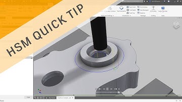Inventor HSM QUICK TIP: 2D Finishing Passes