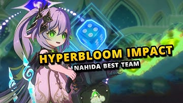 HYPERBLOOM IMPACT: Nahida Yelan Raiden + Xingqiu | Genshin Impact Gameplay