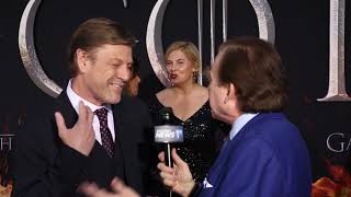 EXCLUSIVE!! #GoTPremiereNYC Interview with Sean Bean!