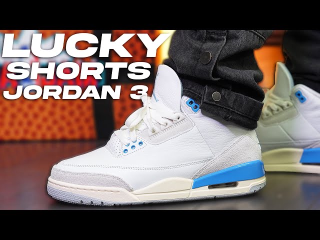 ★ナイキ★Air Jordan 3 Retro Lucky Shorts★Summit White Air Jordan 3