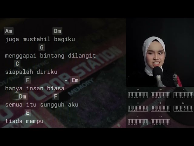 Buih Jadi Permadani |  Exist , Putri Ariani Cover | Lirik Lagu dan Chord, C=do class=