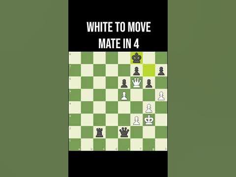 Chess.com on X: This mate in four is rated an insane 3952 by our puzzle  algorithm. Can you solve it? 🤔 White to move.  / X