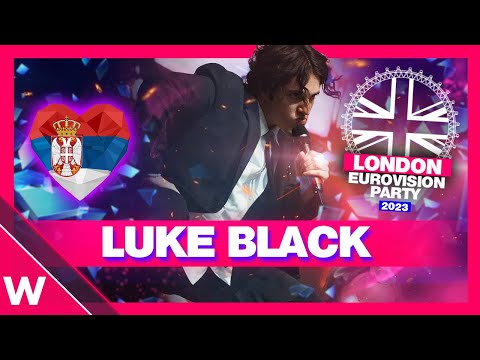 ?? Luke Black "Samo Mi Se Spava" (Serbia 2023) - LIVE @ London Eurovision Party 2023
