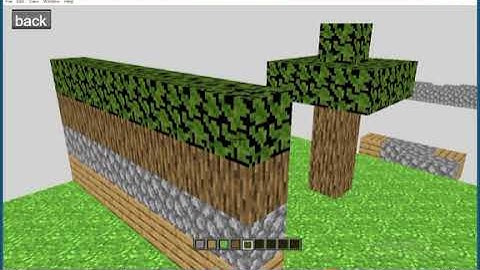 3D Minecraft in gdevelop